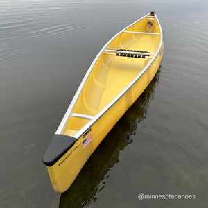 BASSWOOD SOLO (15' 7") Aramid Ultra-light w/Silver VersiGunwale Trim Solo Wenonah Canoe