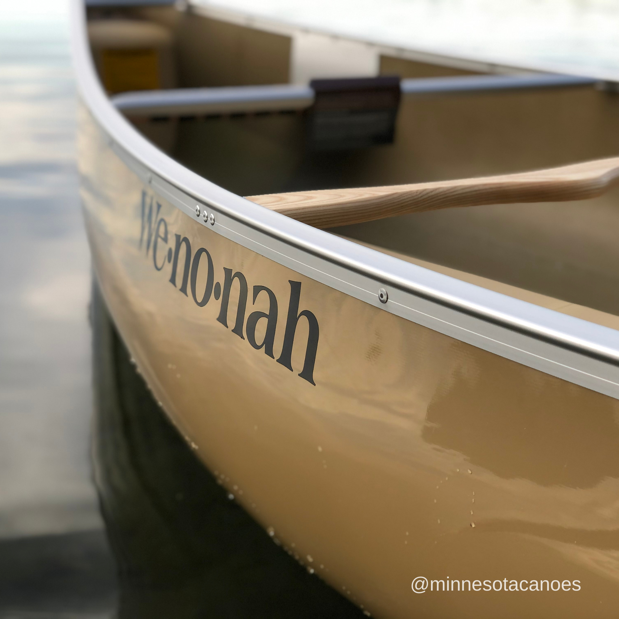FISHERMAN (14' 0") Tuf-Weave® Flex-Core Sand Gel Coat Tandem Wenonah Canoe