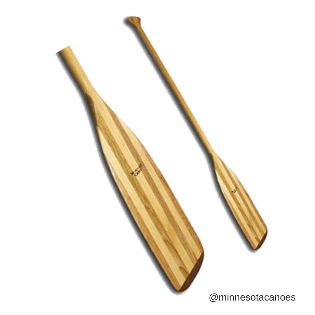 Wooden Straight Shaft Canoe Paddle (Wenonah Cormorant)